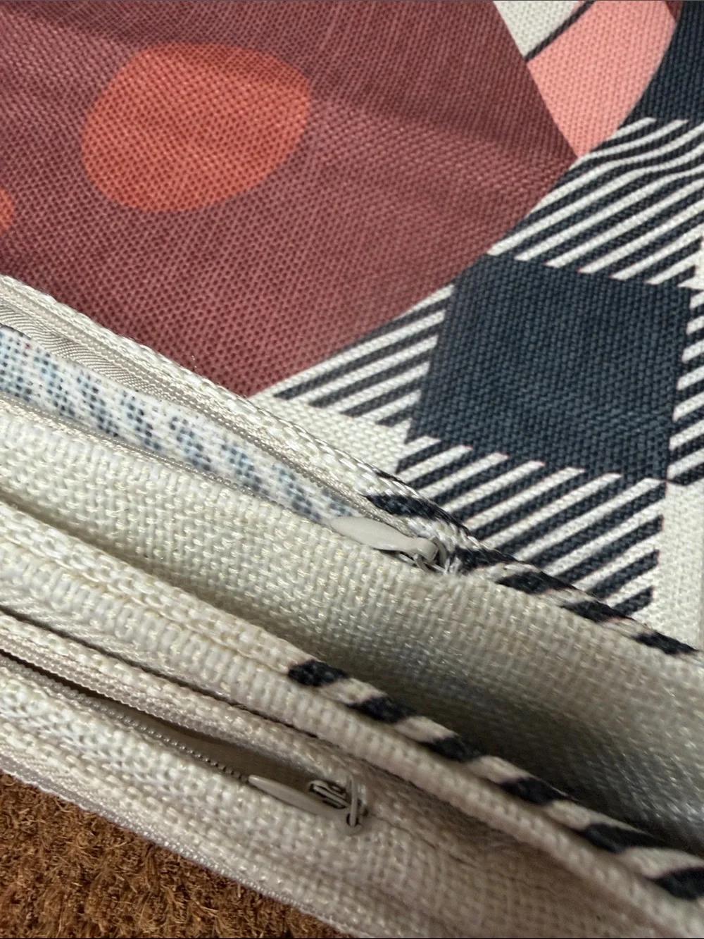 Set of 4 Fall Family Football Decorative Pillow cover. Size 17x17